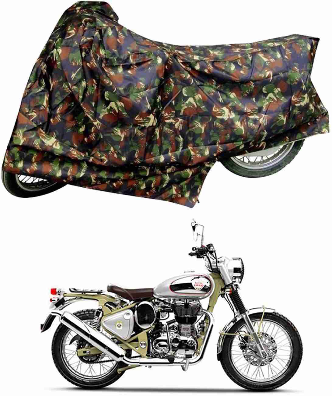 BVM Moto Waterproof Two Wheeler Cover for Royal Enfield Price in