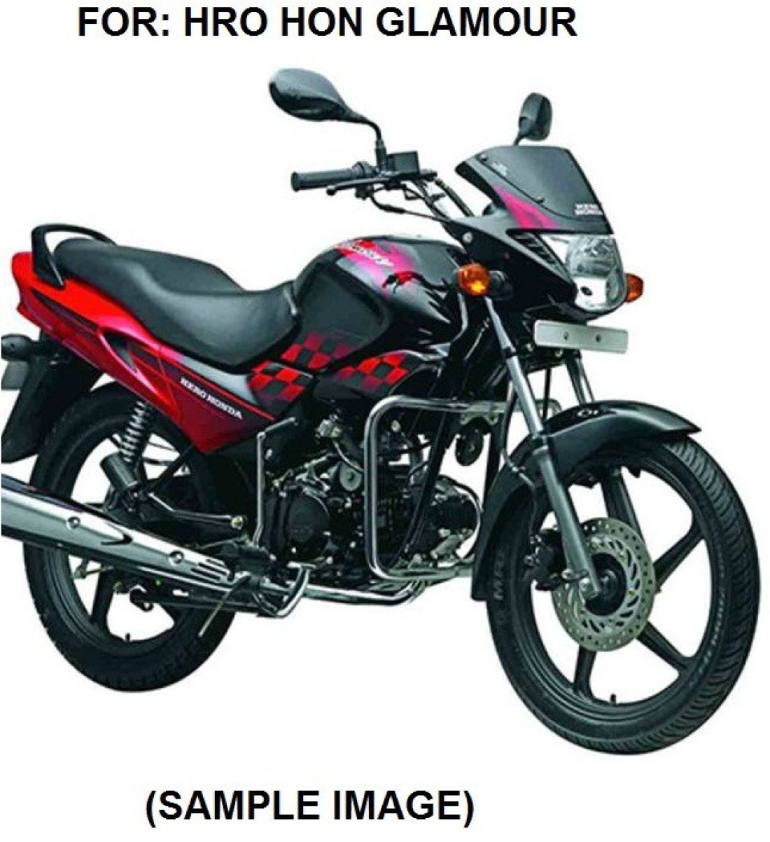 Hero glamour best sale front mudguard price