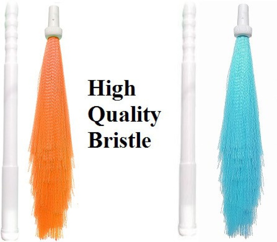 BARBYAM Plastic Color Broomstick Dustpan Phool Kharata Jhadu, Long Bathroom  Broom Plastic Wet and Dry Broom Price in India - Buy BARBYAM Plastic Color  Broomstick Dustpan Phool Kharata Jhadu, Long Bathroom Broom