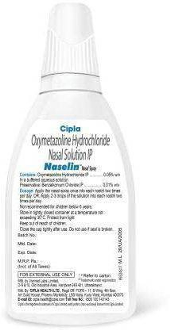 Naselin discount nasal spray