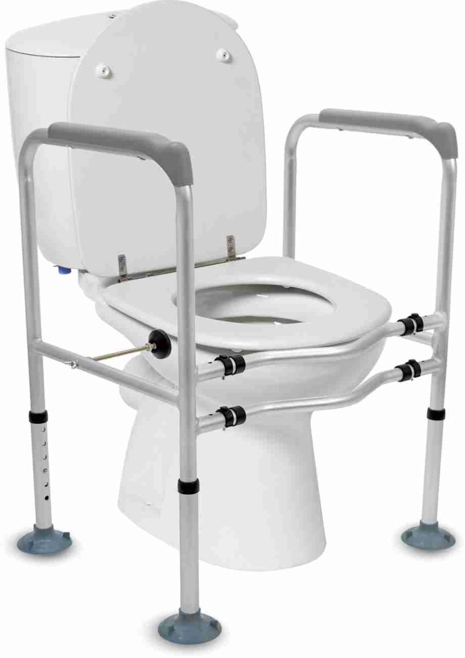 KosmoCare Lightweight Aluminum Standalone Toilet Safety Frame Stand Alone  Safety Frames for Toilet Price in India - Buy KosmoCare Lightweight  Aluminum Standalone Toilet Safety Frame Stand Alone Safety Frames for  Toilet online