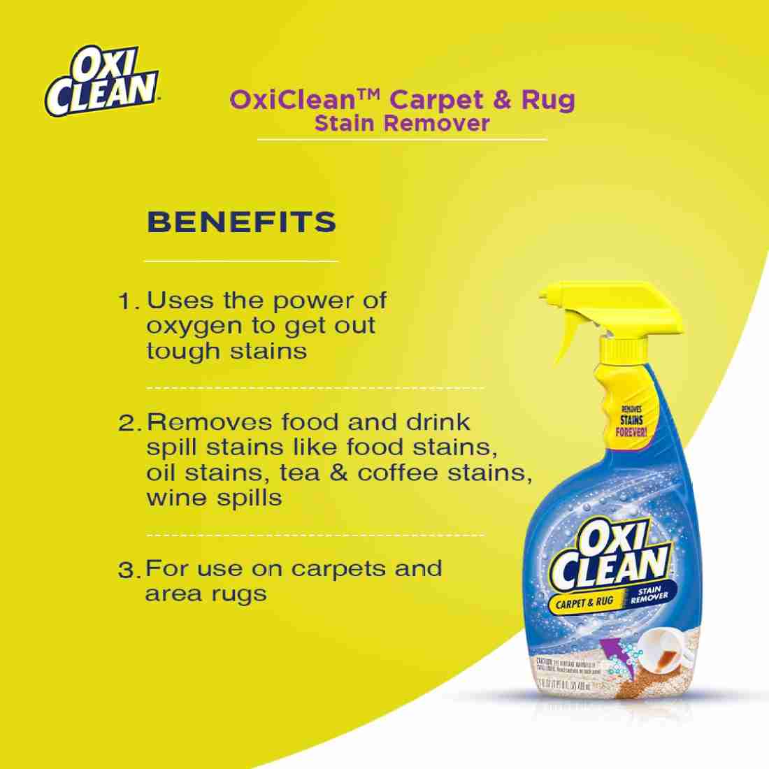 Oxiclean carpet deals