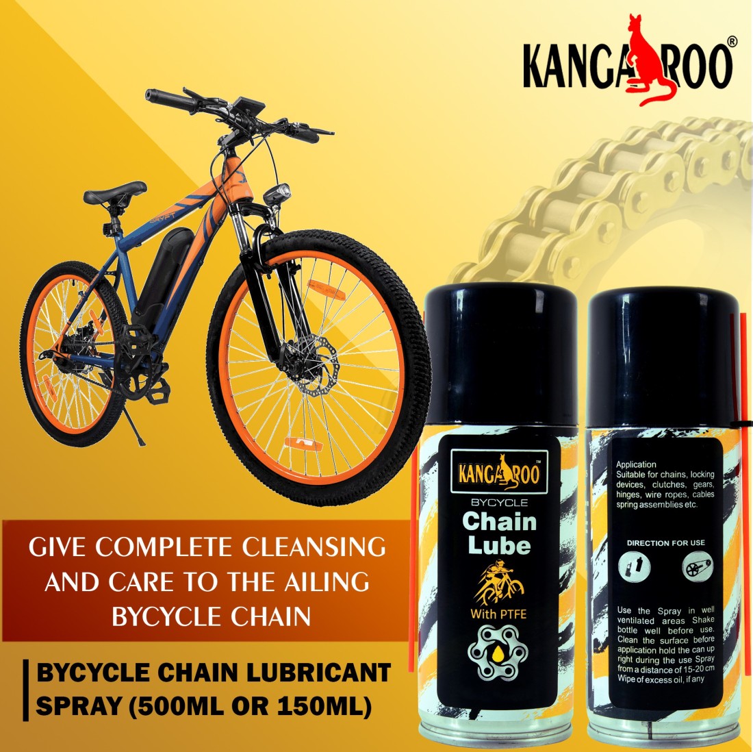 Mountain bike chain online oil