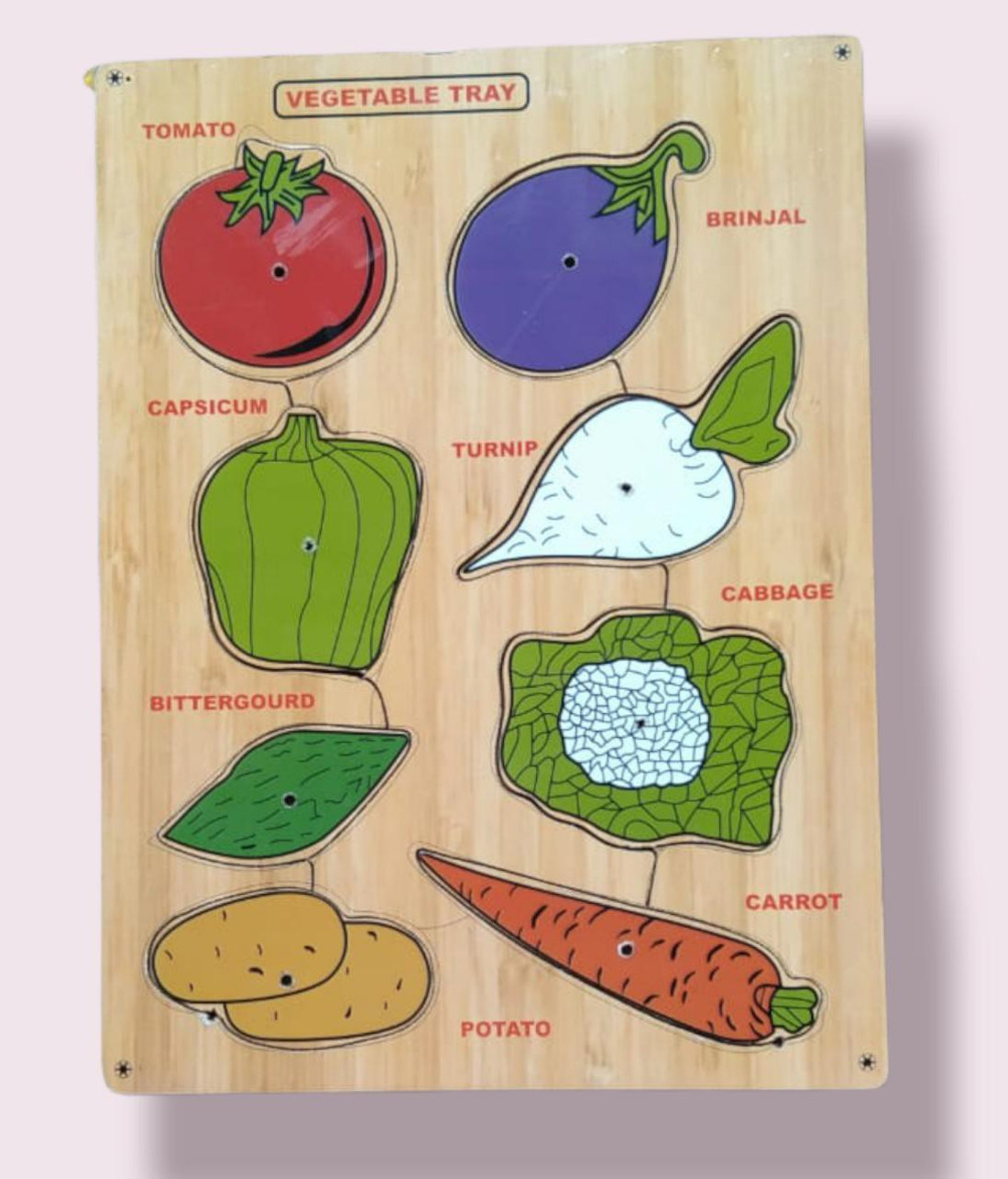 Vegetable shop tray price