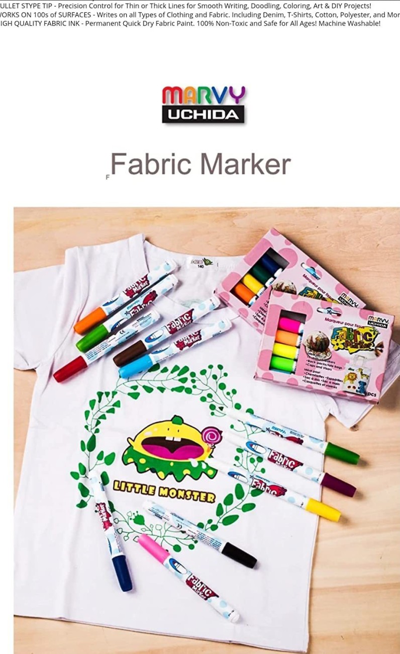 Marvy Fabric Markers