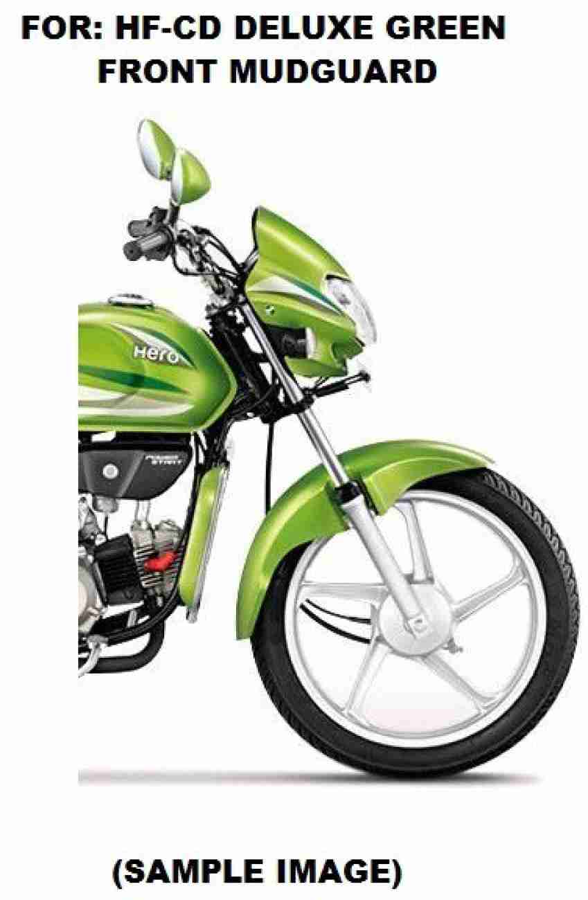 Hero cd deluxe front mudguard price deals