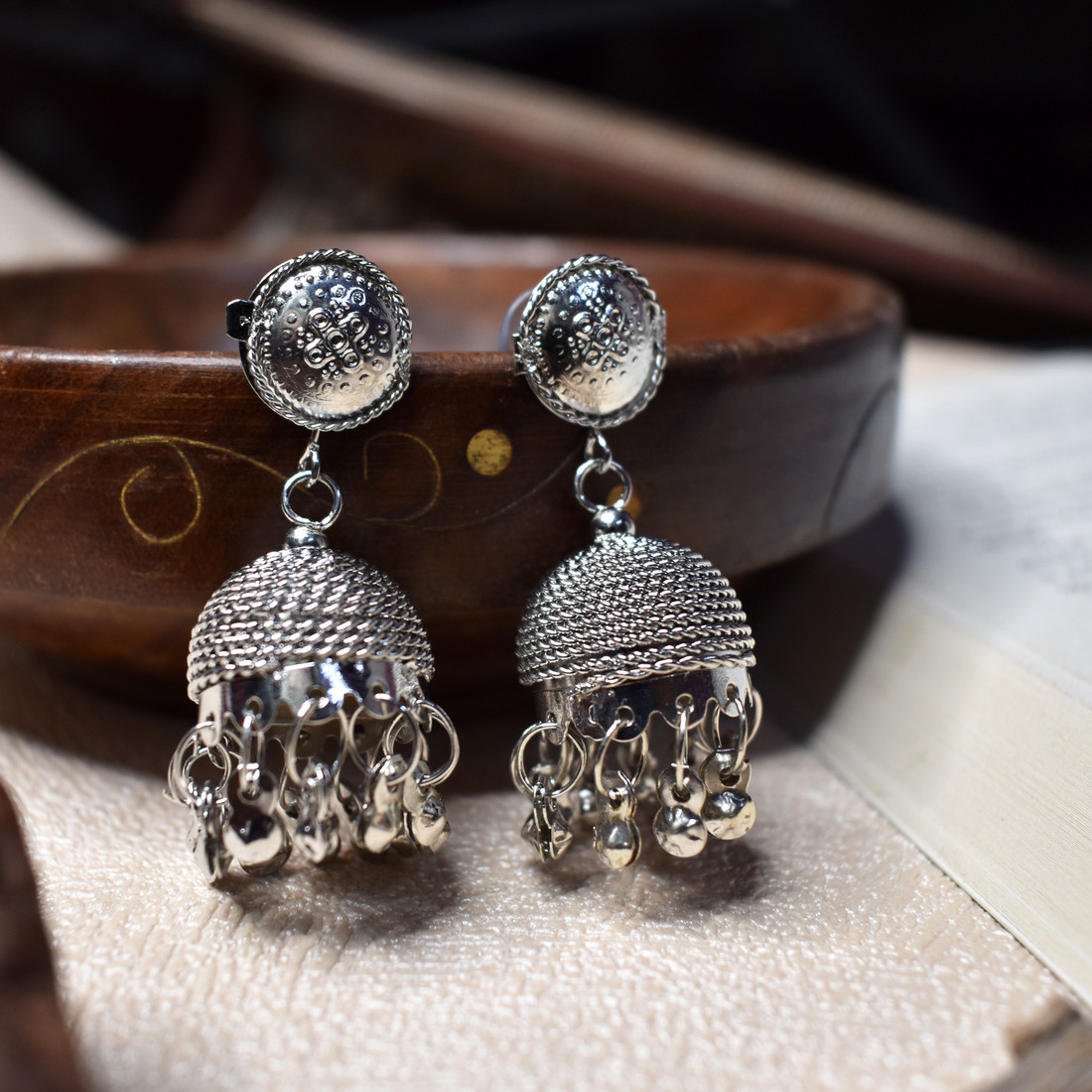 Afghani earrings flipkart on sale
