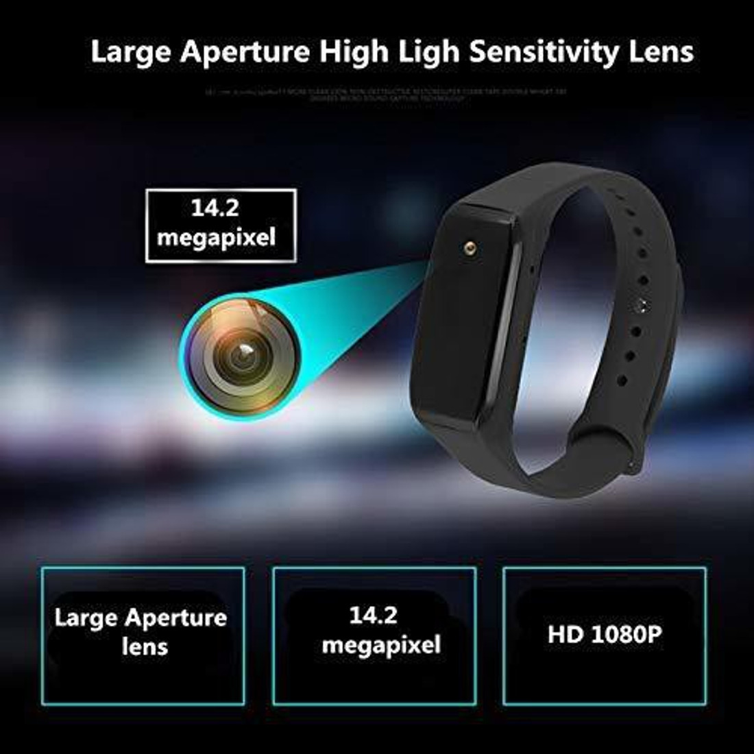Spy cam bracelet sales