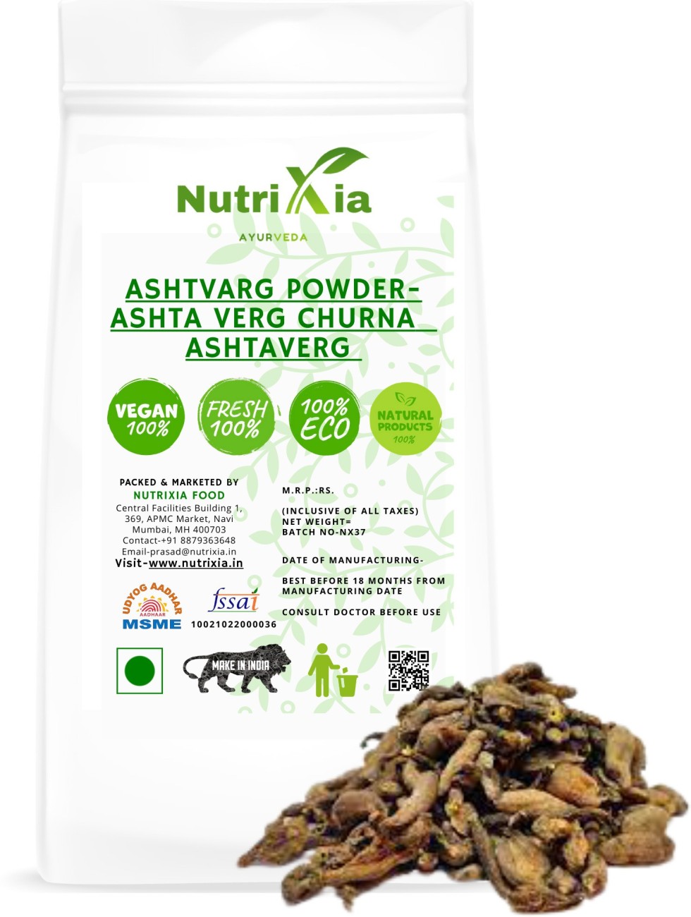 Nutrixia food ASHT VARG Powder Churna Price in India - Buy