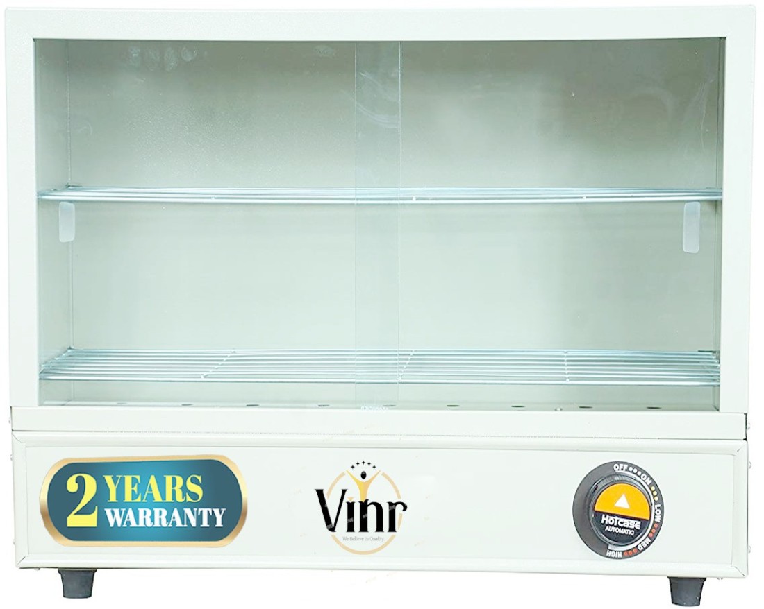 Vinr Large Steel Electric Hot-Case/Puff Oven/Food Warmer/Hot Food