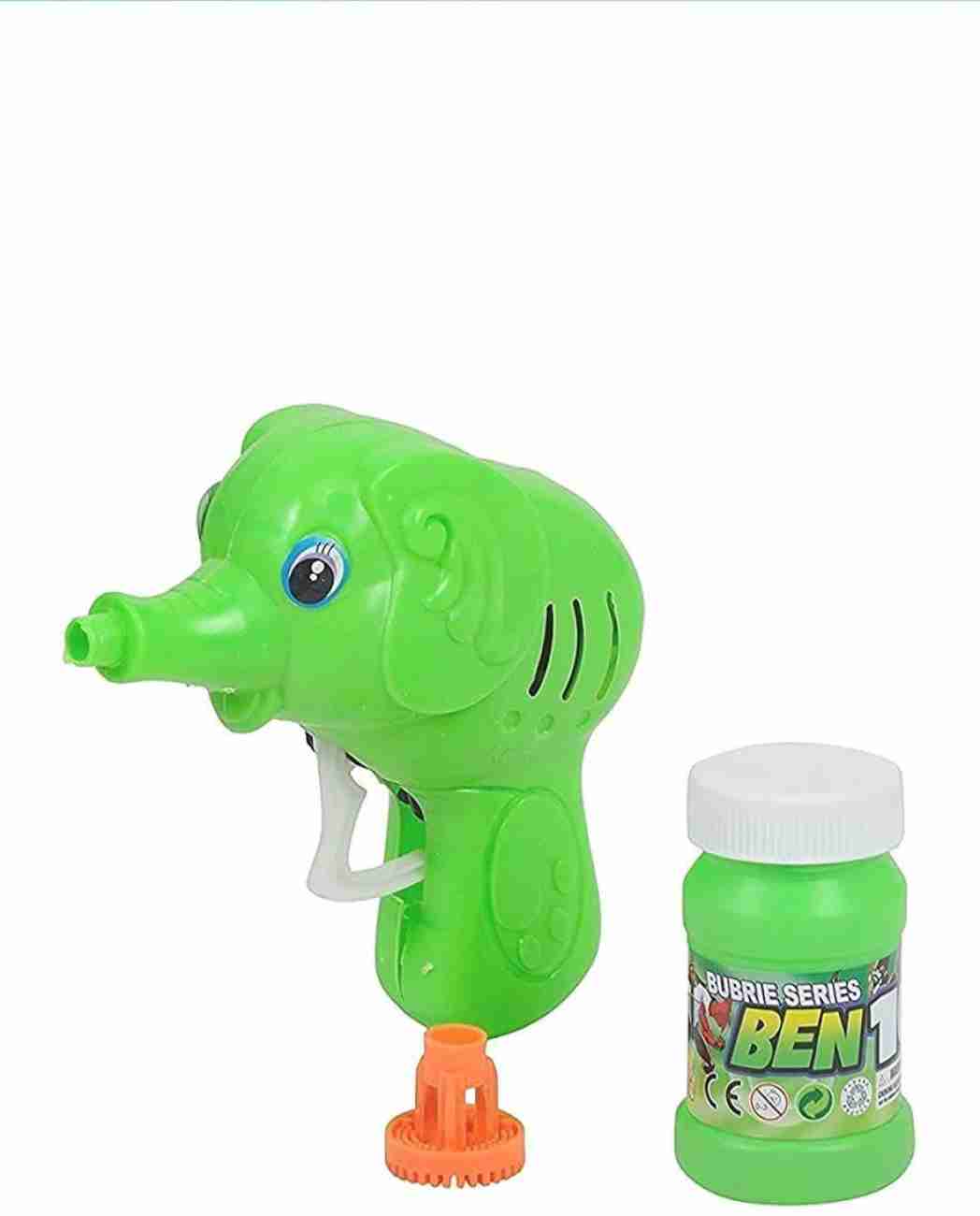 Bubble Gun Elephant Hand-Pressing Bubble Gun Toy for Kids with Bubble  Liquid Bottle Fun Loading for Kids, Children & Toddlers (Multi Color)