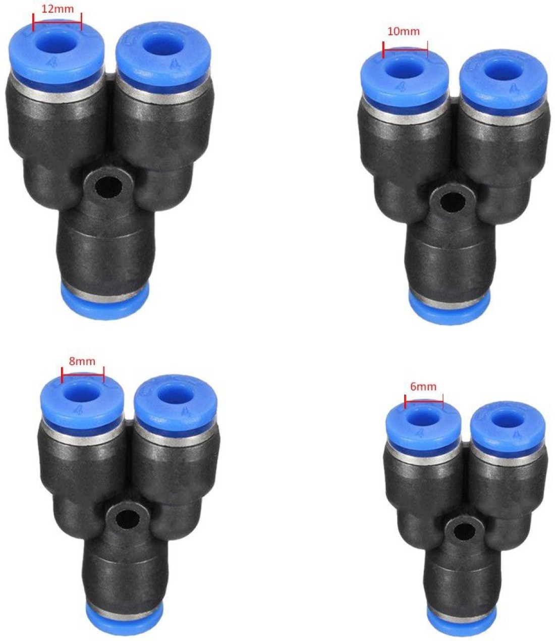 SLVC 6mm to 1/4 Thread Pneumatic Male Elbow Air Hose Pipe Quick  Fittings,Pack of 2 1-Way 90° Elbow Pipe Joint Price in India - Buy SLVC 6mm  to 1/4 Thread Pneumatic Male