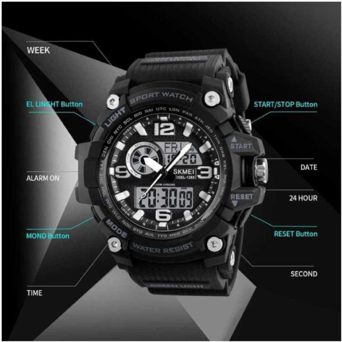 Skmei sport hot sale watch 1283