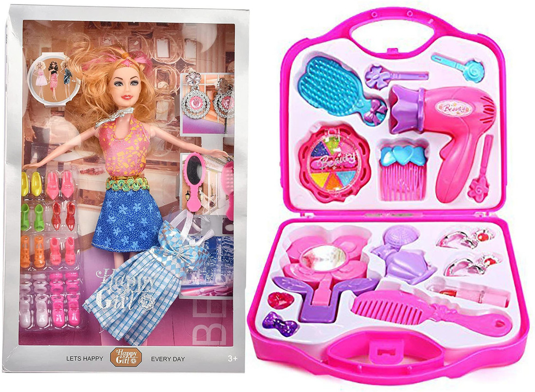 Barbie doll ka makeup ka saman discount
