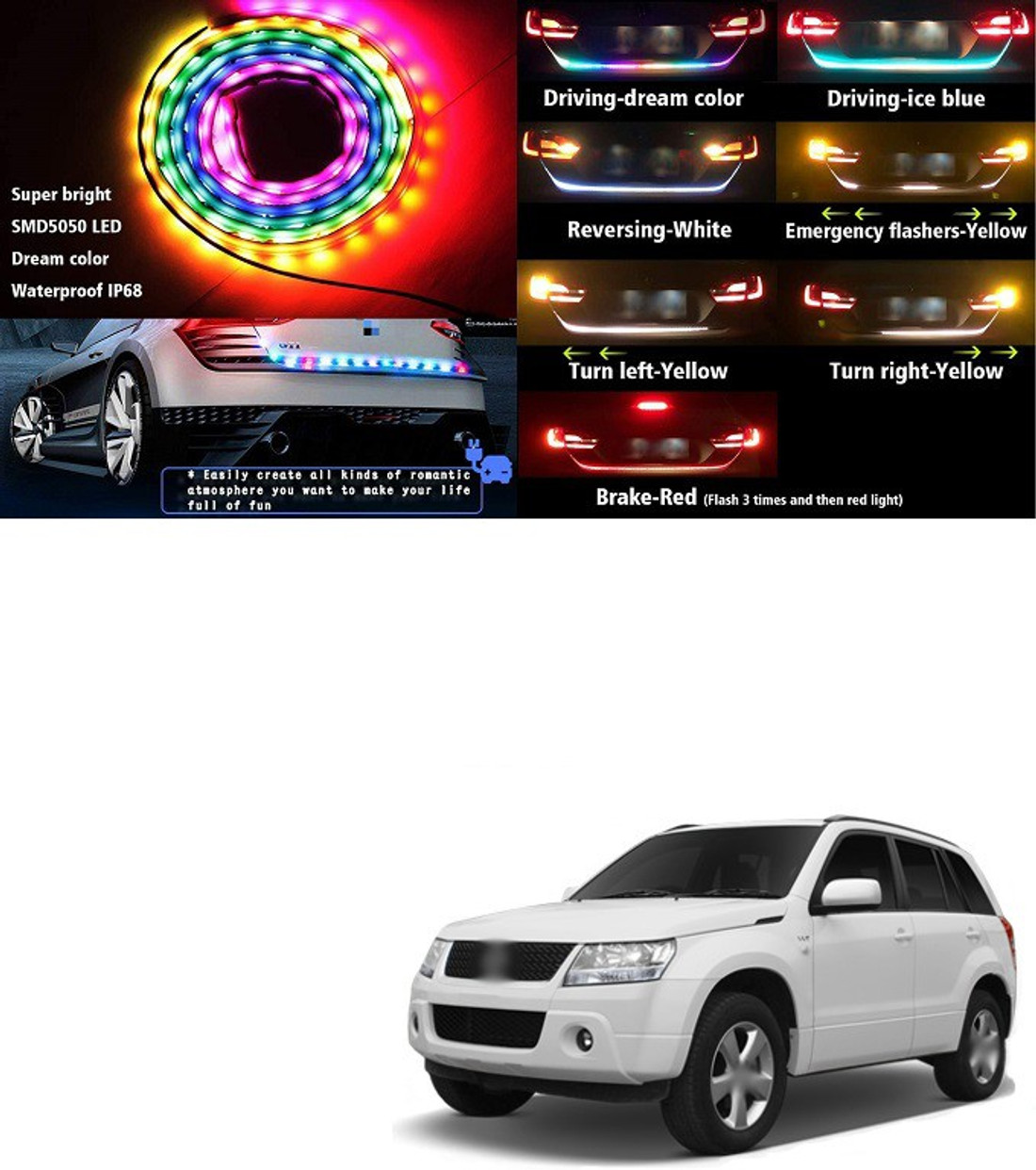 Led lights for shop cars exterior headlights