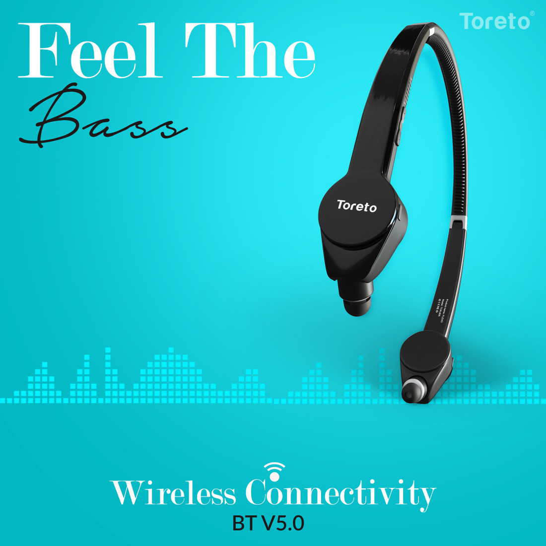 Toreto flexo online bluetooth headphones