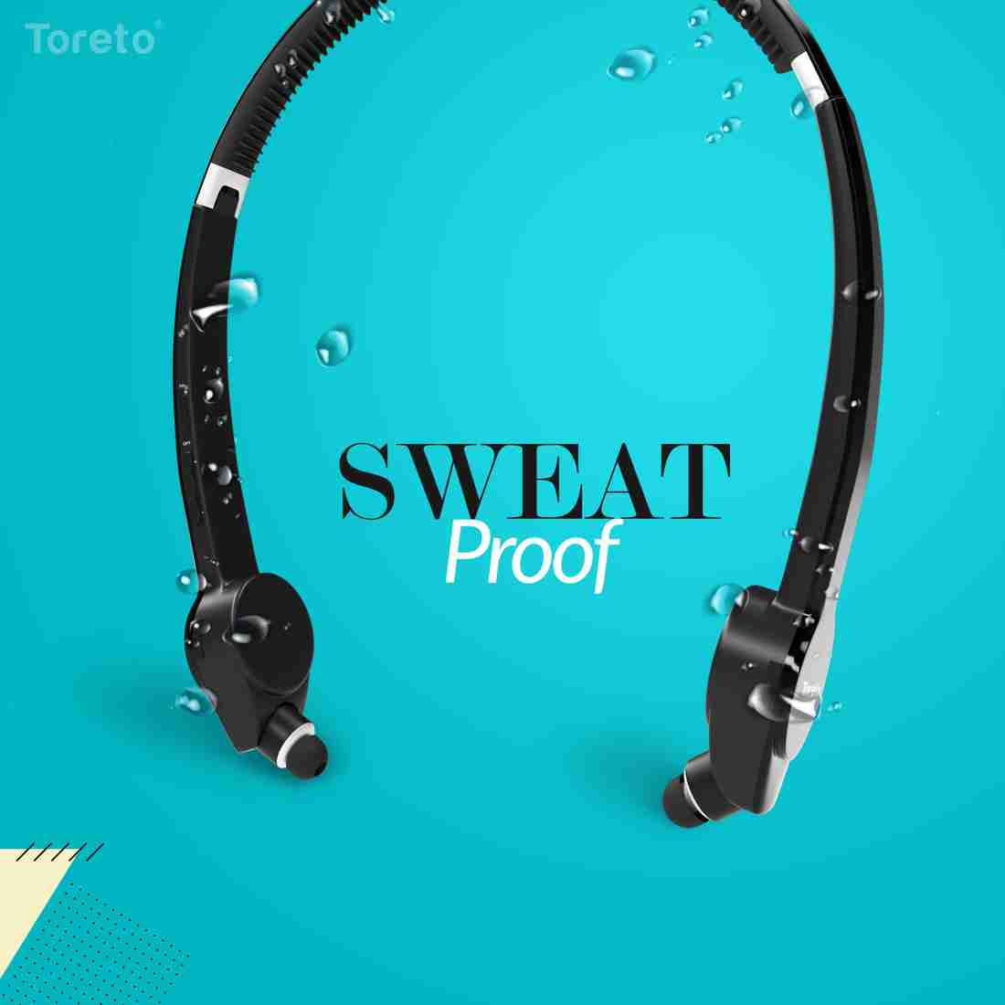 Toreto flexo online bluetooth headphones