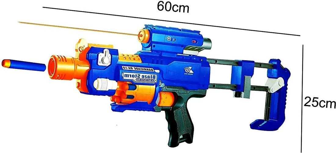 Battery operated nerf gun deals