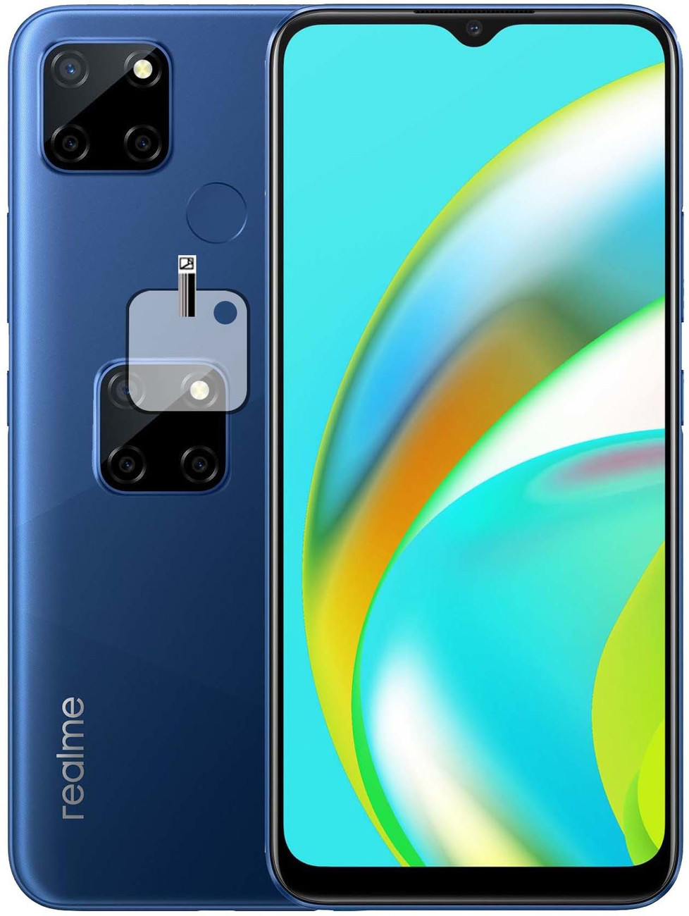 realme c12 camera glass