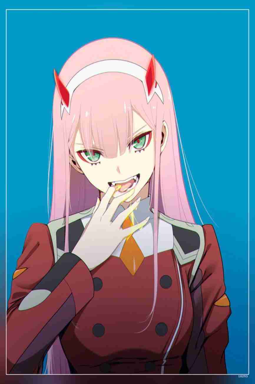 Zero Two Past 002 Anime Darling In The Franxx Zero Two Matte Finish Poster  Paper Print - Animation & Cartoons posters in India - Buy art, film,  design, movie, music, nature and