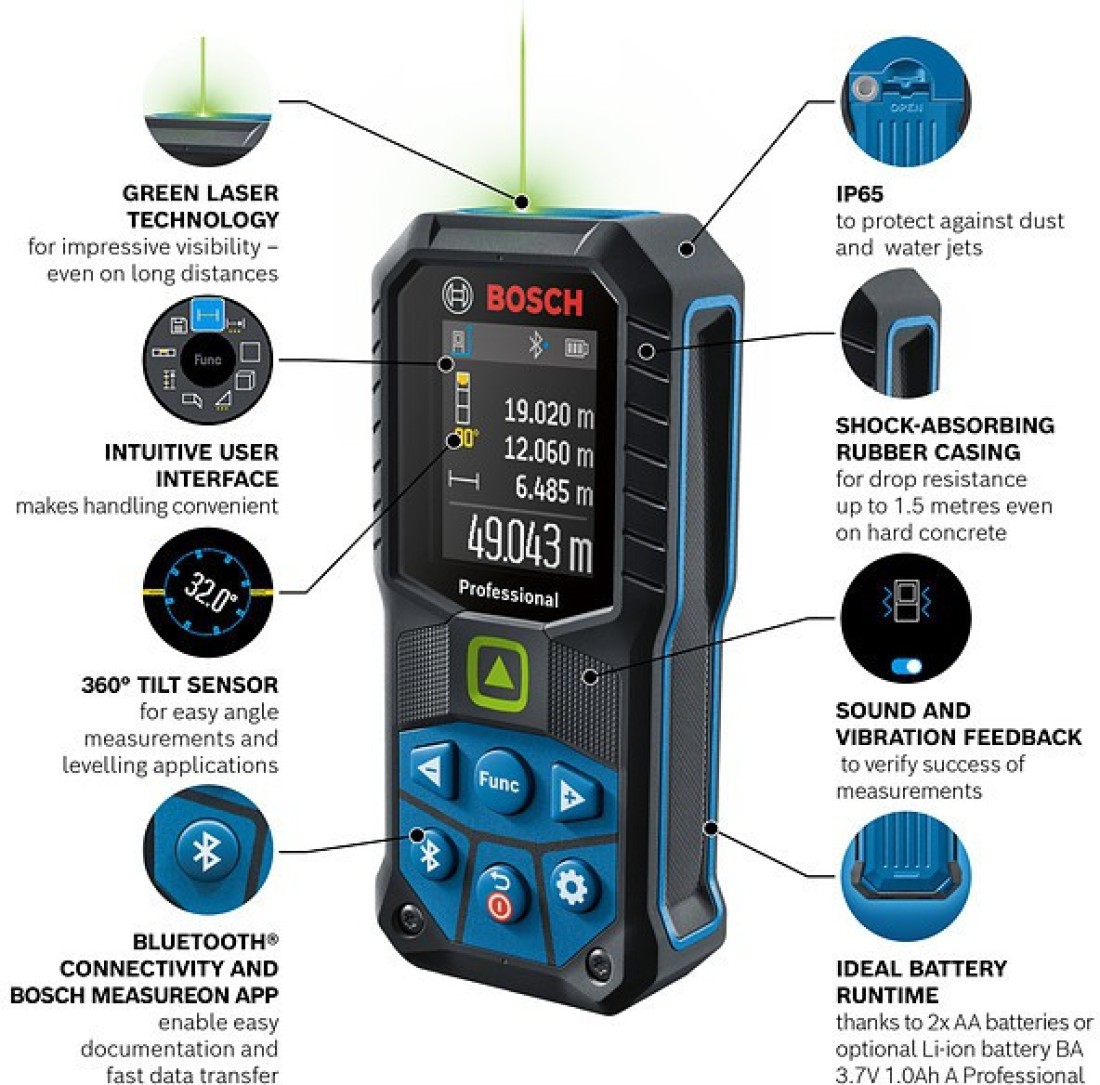 B and deals q laser measure