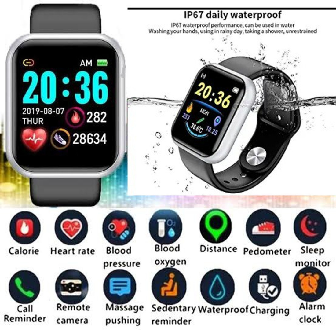 SSN Global D20 Ultra Advance Smartwatch Multi Sport Fitness