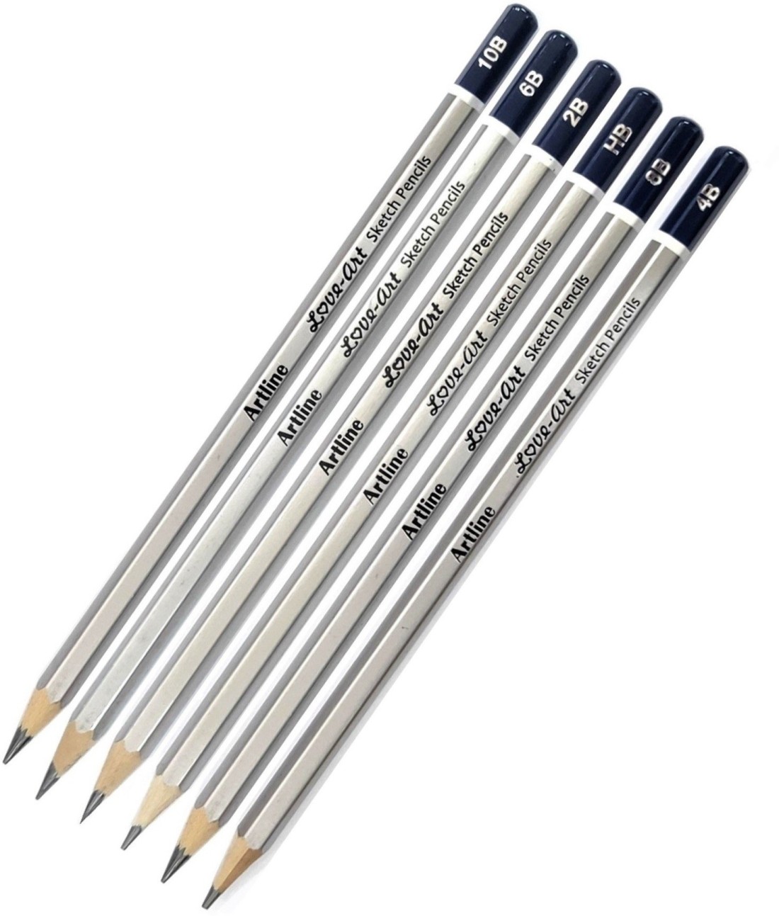 mixale Camlin High Quality Drawing Pencil With Paper  Blending Stumps - Drawing Art Set