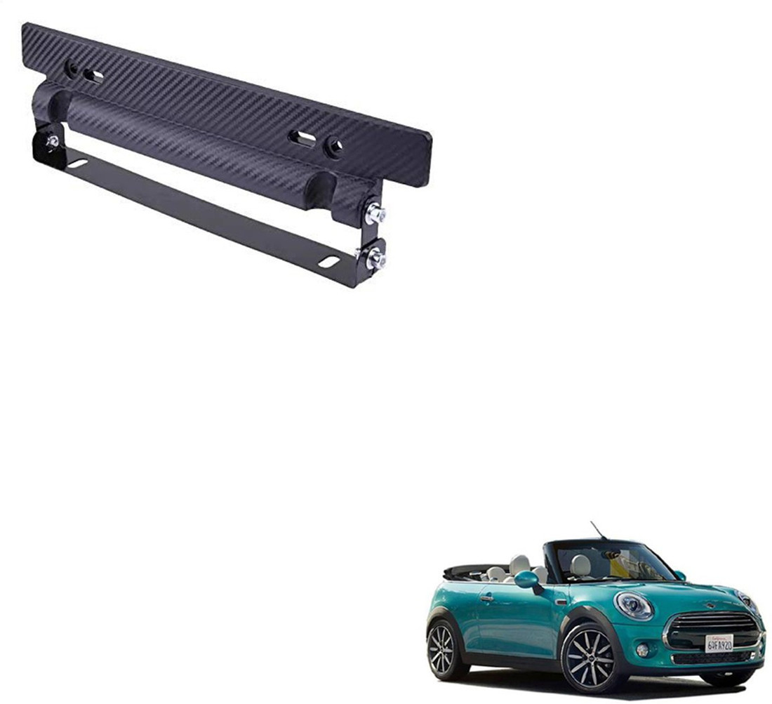 SEMAPHORE Car Auto License Plates Frame Holder Black For Mini