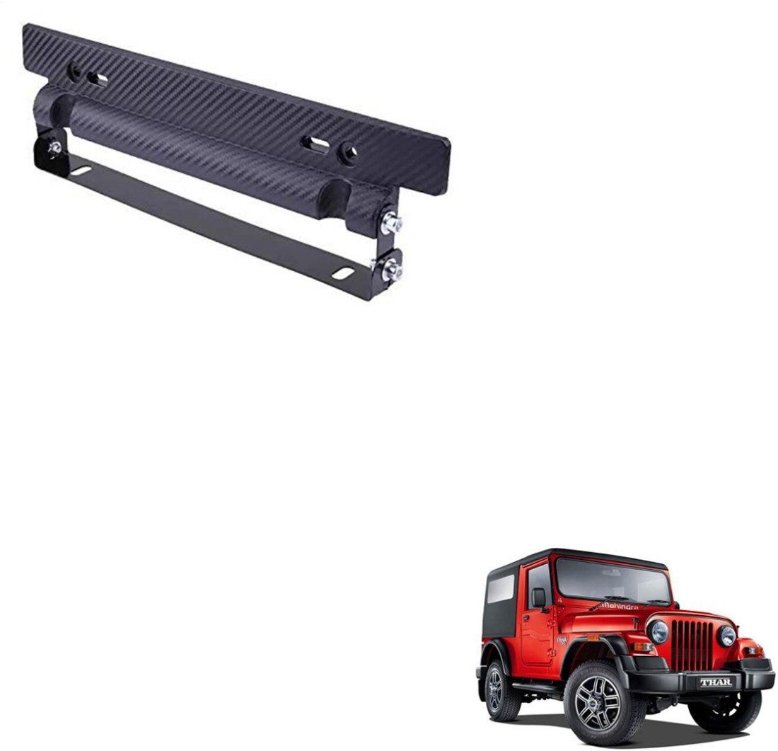 SEMAPHORE Car Auto License Plates Frame Holder Black For Mahindra Thar Car  Number Plate Price in India - Buy SEMAPHORE Car Auto License Plates Frame  Holder Black For Mahindra Thar Car Number Plate online at