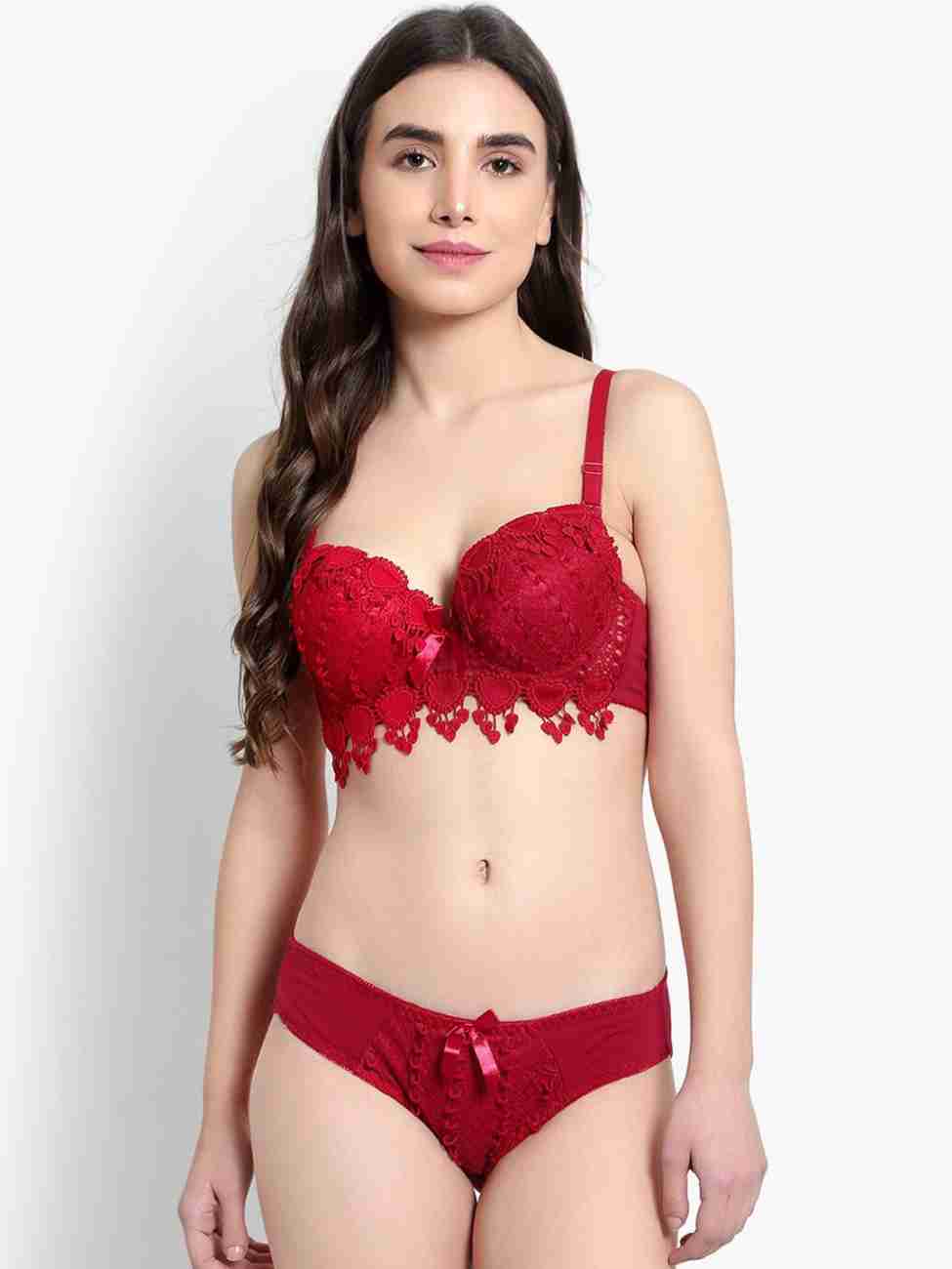 Pink PixiesCreation Lingerie Set - Buy Pink PixiesCreation Lingerie Set  Online at Best Prices in India