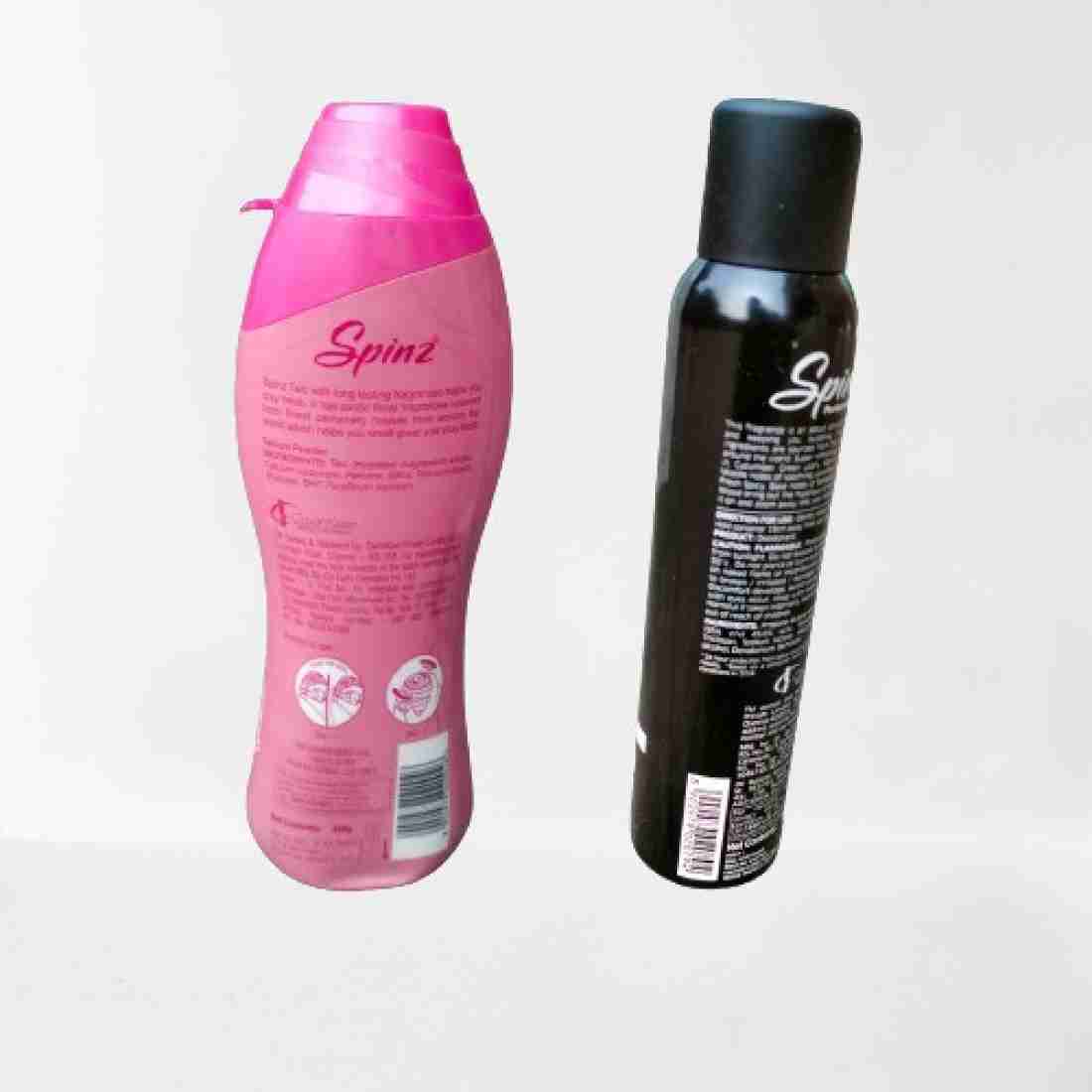 Spinz EXOTIC TALC POWDER AND PERFUM DEO SPRAY MAN AND WOMAN BEST