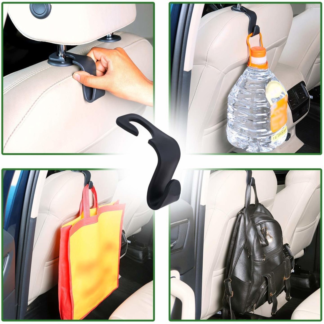 Car Headrest Hook Car Storage Hook Organizer Car Handbag Holder