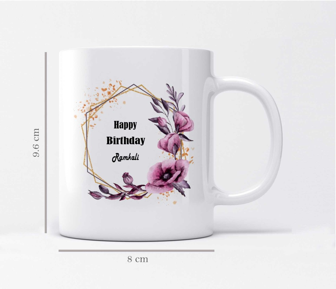 JAIPURART Set of 2 Plain White mug for Tea & Coffee Ceramic Coffee