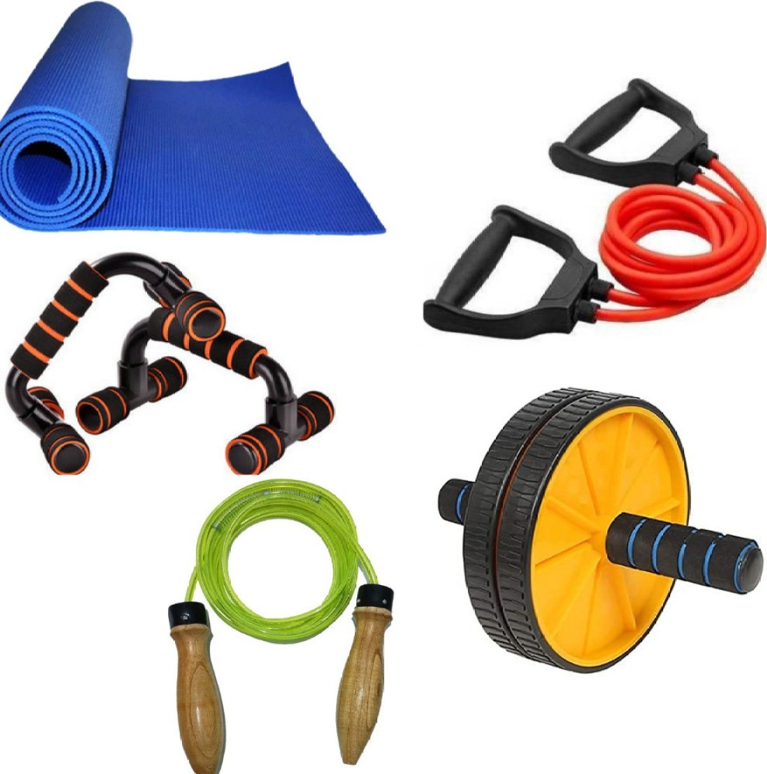 Pawells® Premium Gym Accessories Combo Set for Men and Women