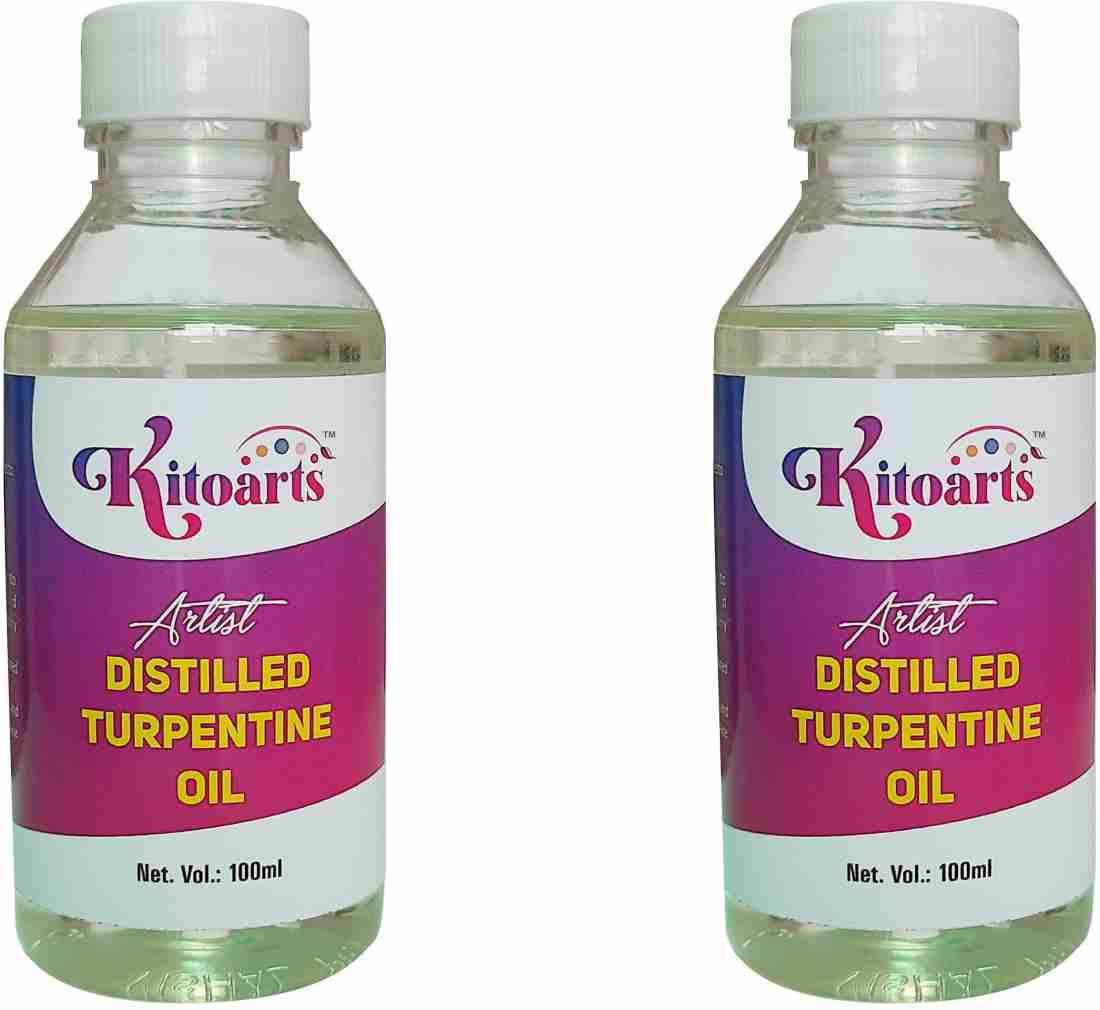 Kitoarts Turpentine Oil 1000 ML ( 500 ML Each