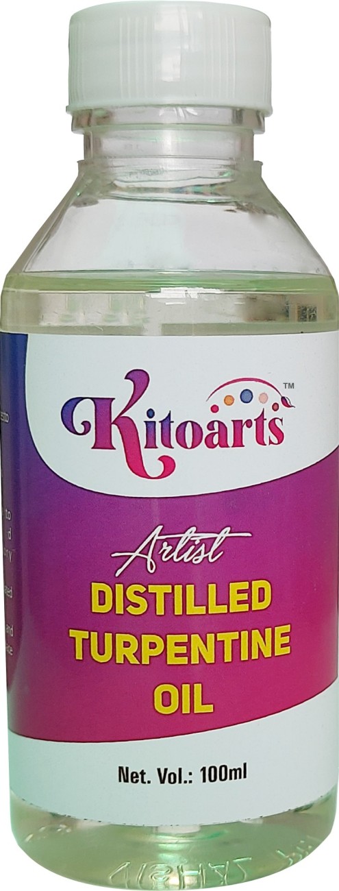 Kitoarts Turpentine Oil (Total 200 ml) Specially