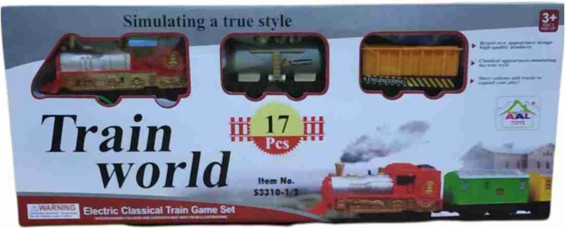 Big train track shop toys