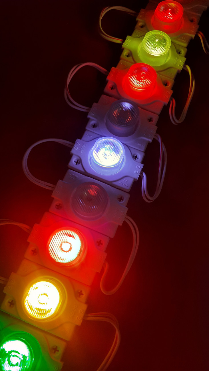 Rgb led auto color change hot sale