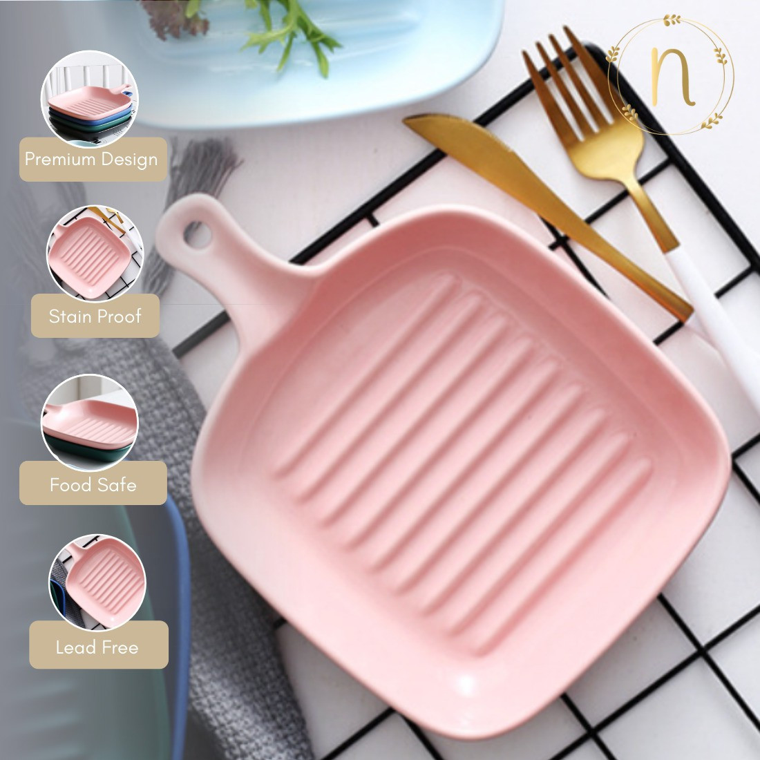 Pink clearance baking tray