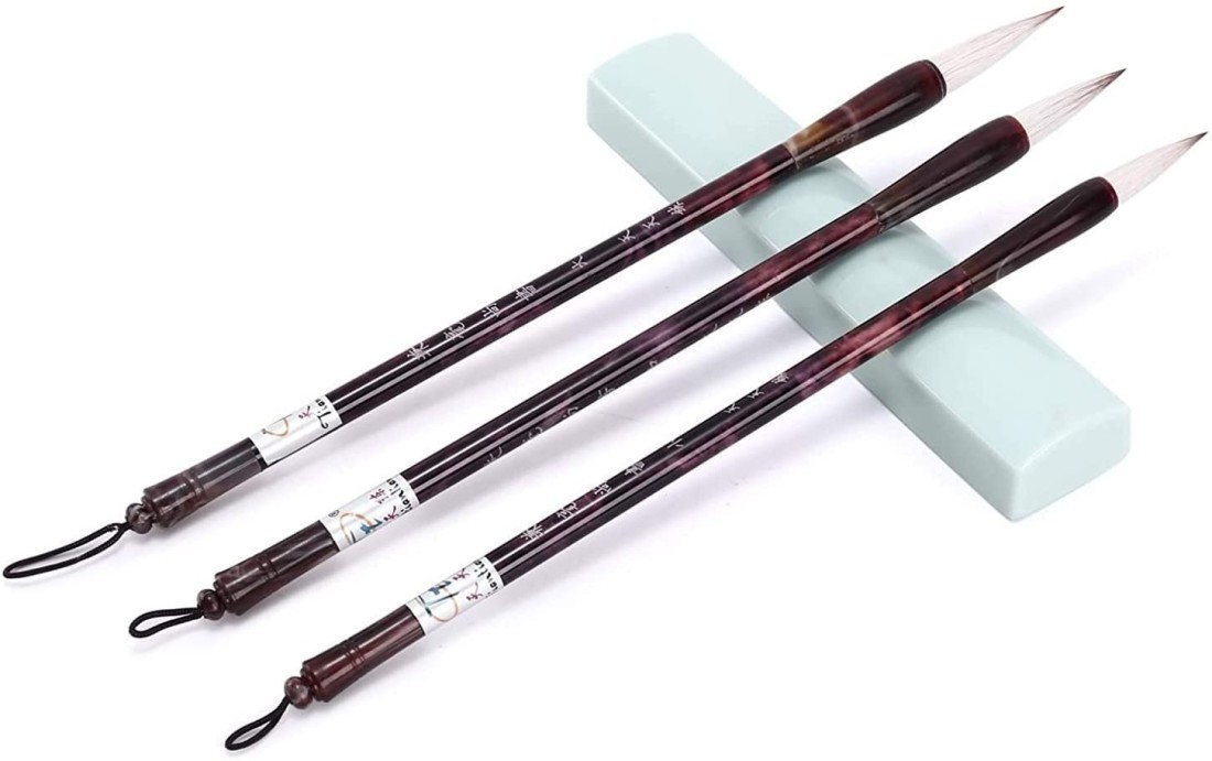 Watercolor Brushes Chinese Calligraphy Brush Set Kanji Japanese