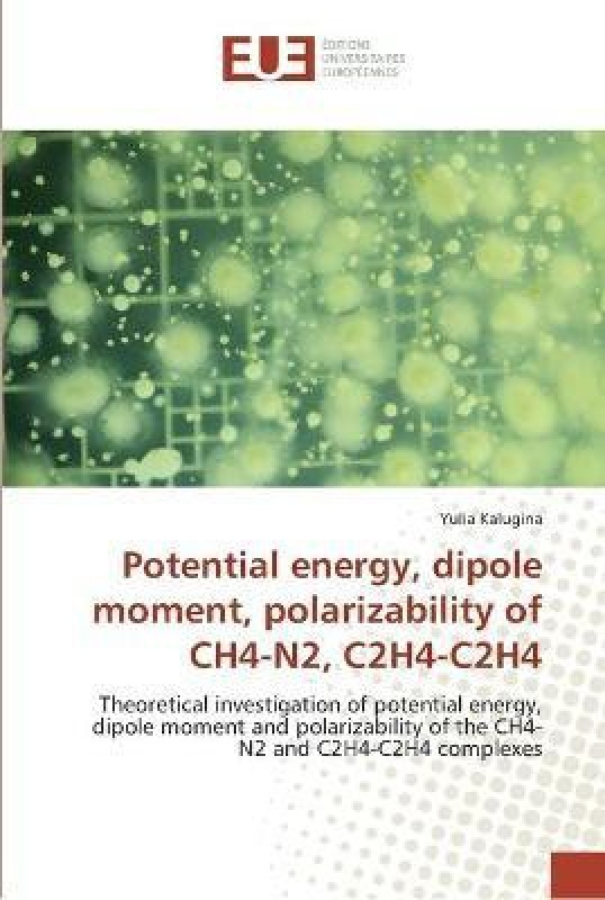 Potential energy dipole moment polarizability of ch4 n2 c2h4