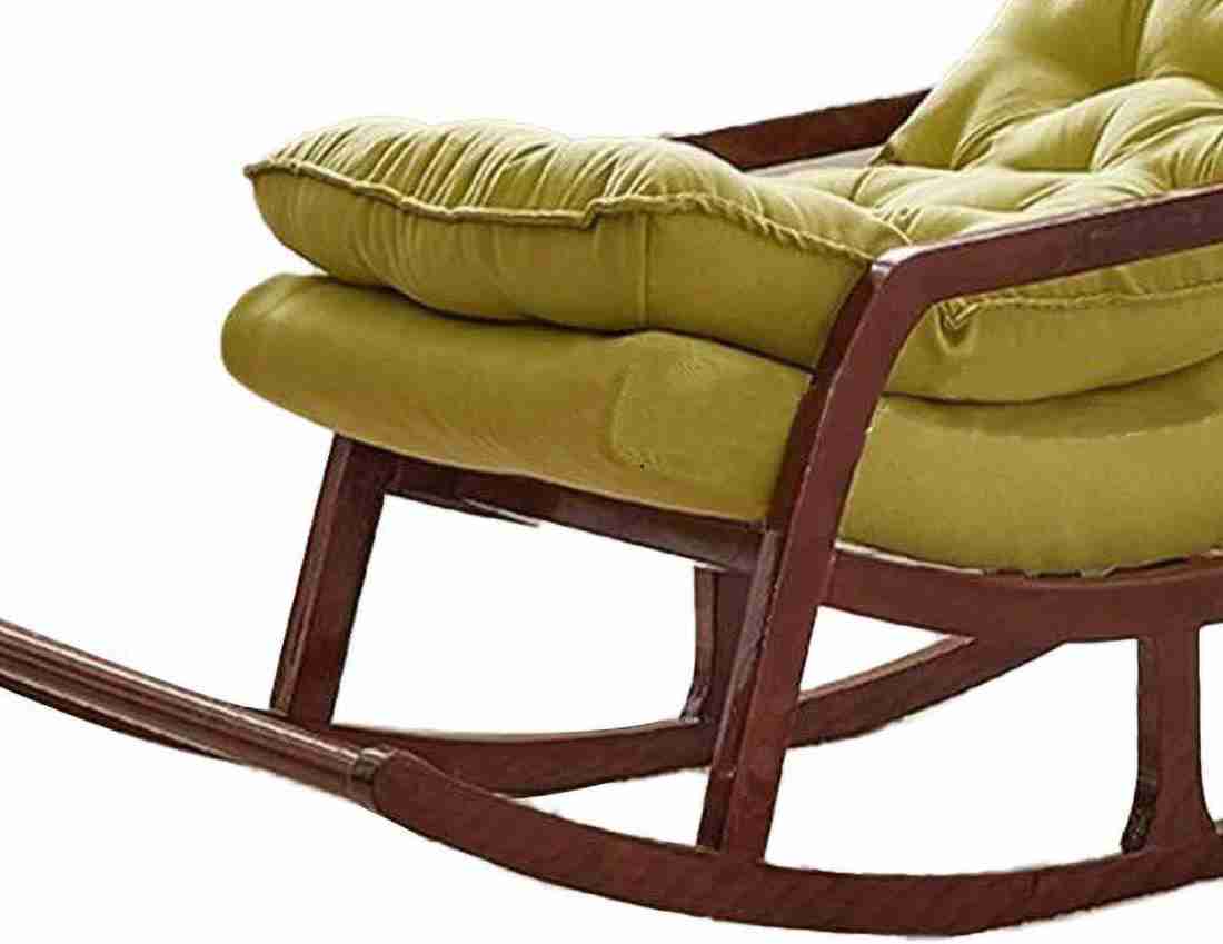 FURNITUREHUB Traditional Rocking Chair with footrest for Garden