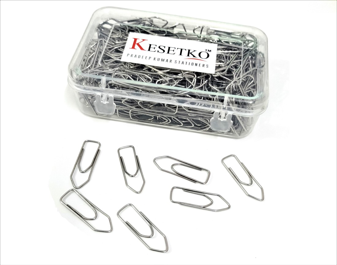 KESETKO Paper Clips 30mm Steel Paper Clips, U Clips