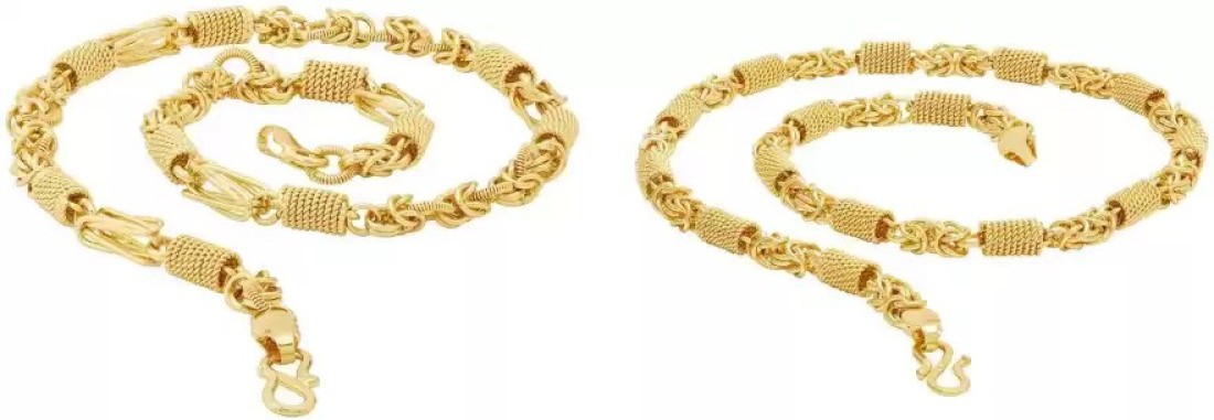 LABHUBAMON New style new year gold chain for man and boy Gold