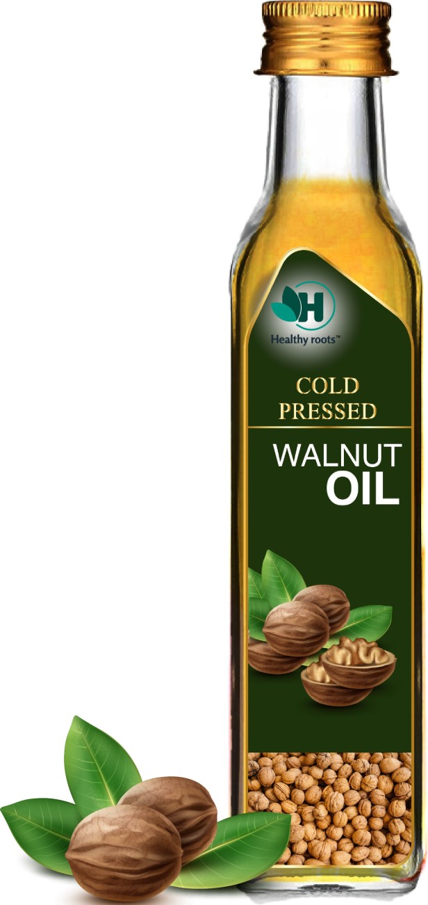 Healthy Roots Walnut Oil- 100% Cold Pressed Akhrot Ka Tel-100ml- Virgin  Grade Walnut Oil Glass Bottle Price in India - Buy Healthy Roots Walnut Oil-  100% Cold Pressed Akhrot Ka Tel-100ml- Virgin