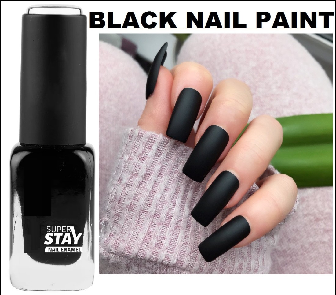 Buy Ola Candy Smoke Out Nail Color Nail Polish, Eco-Friendly Non-Toxic  Finger Nail, Safe Dry Fast Collection for Women, Teens, Kids with Top Coat,  Professional Kits Nail Polish (Black, 15 ML) Online