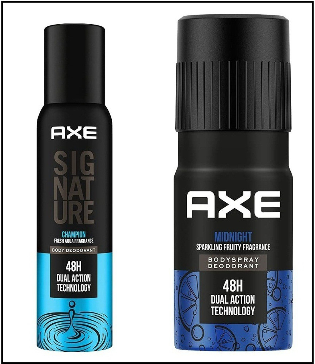 AXE midnight 150ml champion 122 ml pack.2 Deodorant Spray For