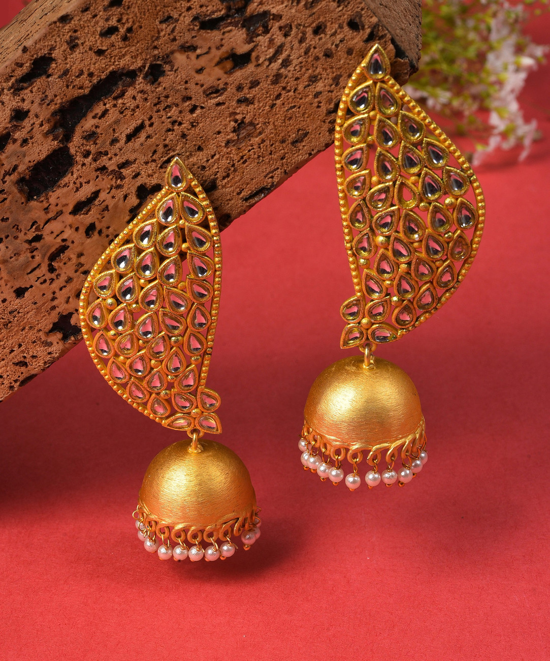 Drop earrings flipkart hot sale