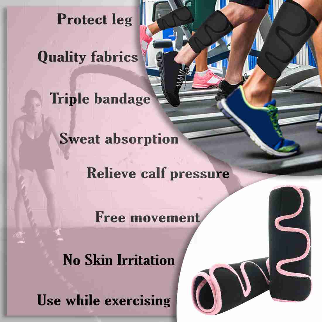 Quefit Lower Leg Shaper Belt, Weight Loss Slimming Belt For Calf Knee  Support - Buy Quefit Lower Leg Shaper Belt, Weight Loss Slimming Belt For  Calf Knee Support Online at Best Prices
