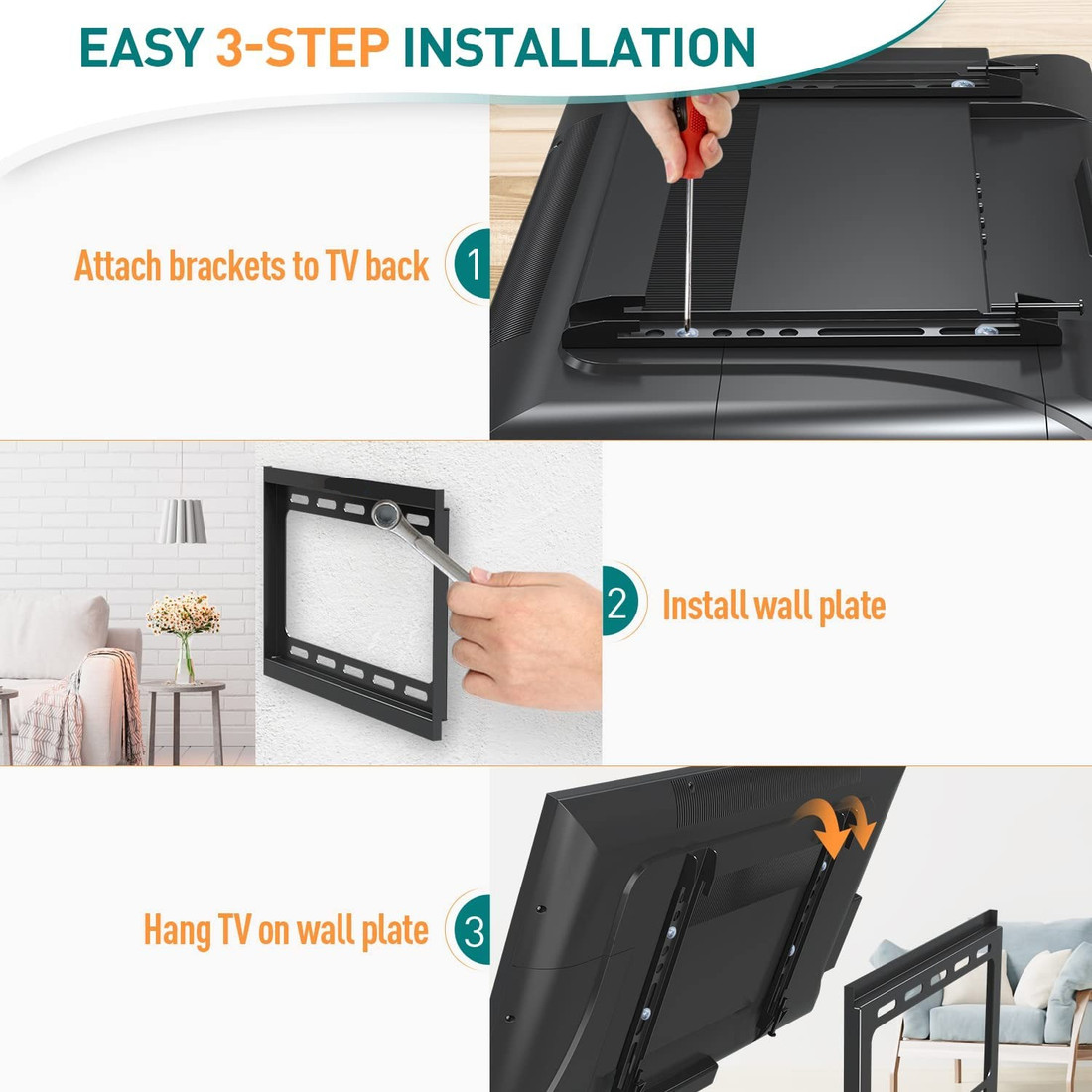 Wall mount stand for 2025 panasonic 32 led tv